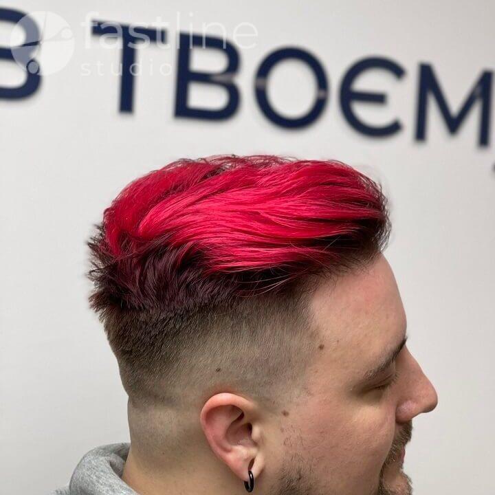 coloración capilar para hombre