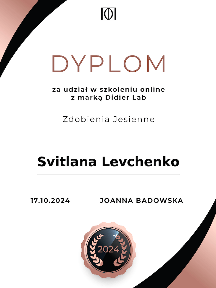 Dyploma Levchenko Dyplomy Fast Line Studio